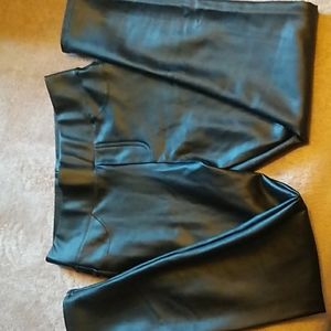 Black Leather Pants